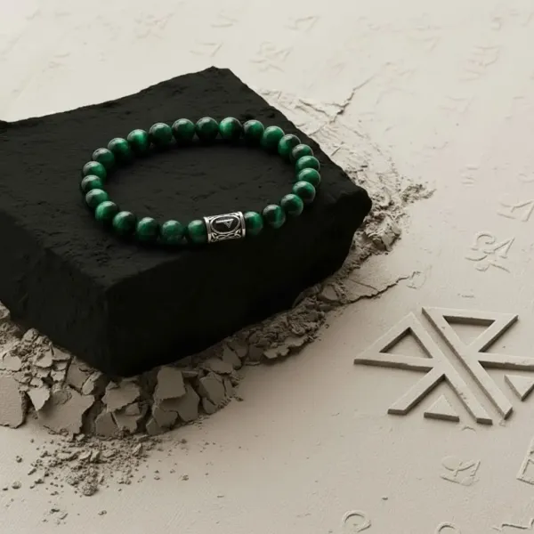 Runenarmband-Green Wunjo